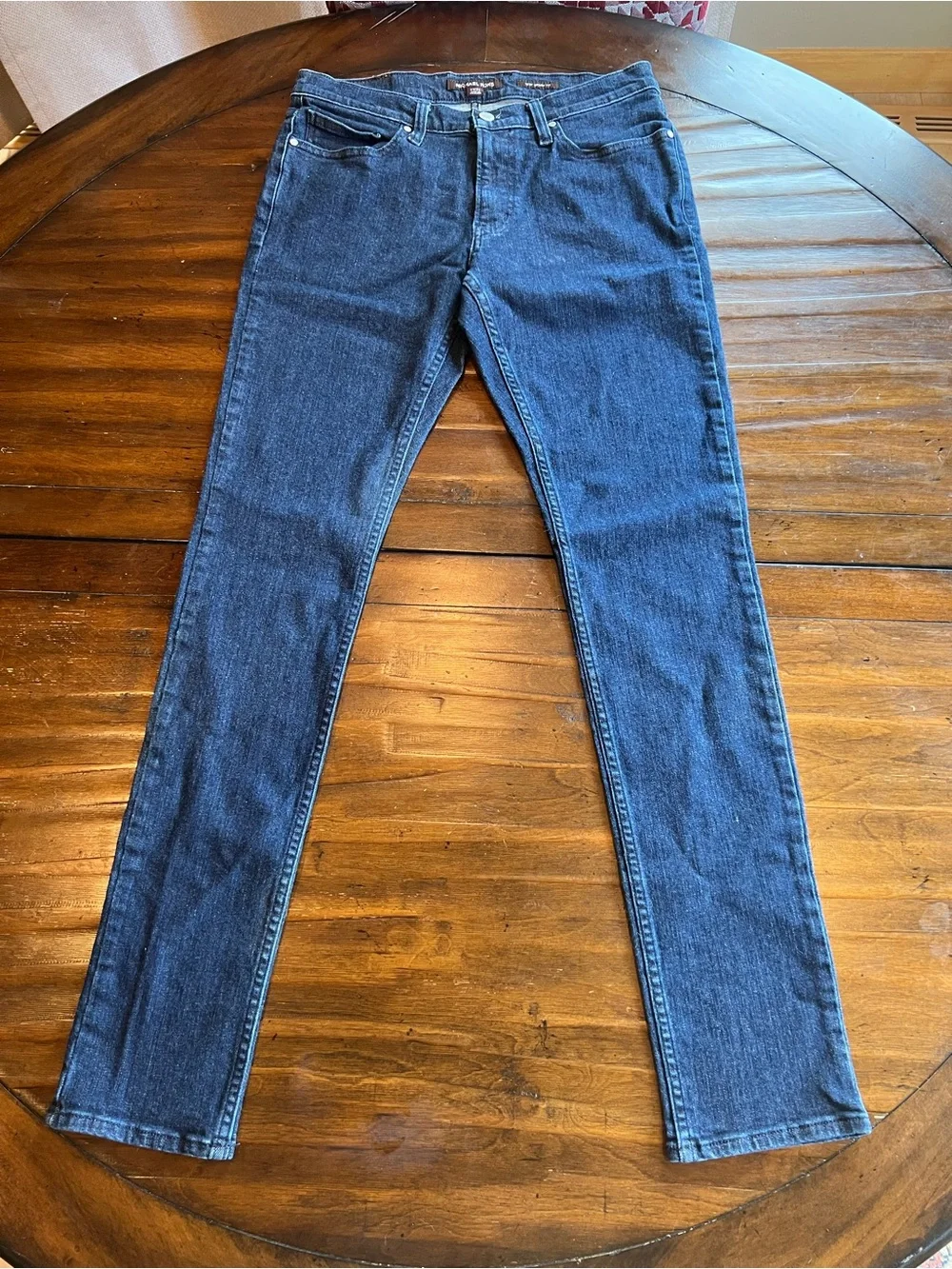 NWOT Michael Kors Kent Skinny Jeans Size 31/34 Dark Wash Denim 32” Inseam